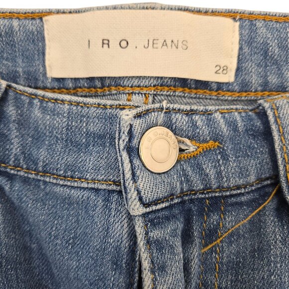 IRO Rina Low Rise Boyfriend Jeans Size 28 - Picture 3 of 7